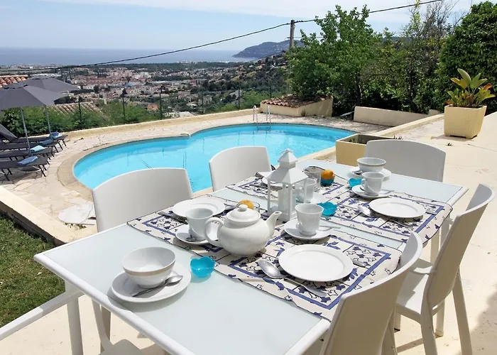 Semesterbostad Sophies Homes Panoramic Sea View And Pool *