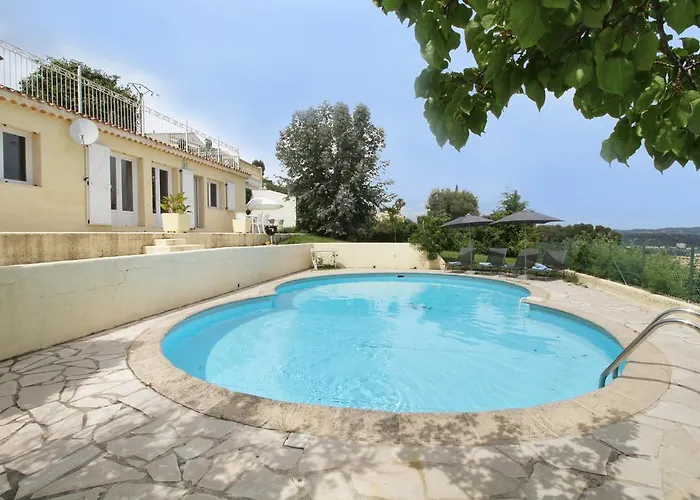 Semesterbostad Sophies Homes Panoramic Sea View And Pool Mandelieu